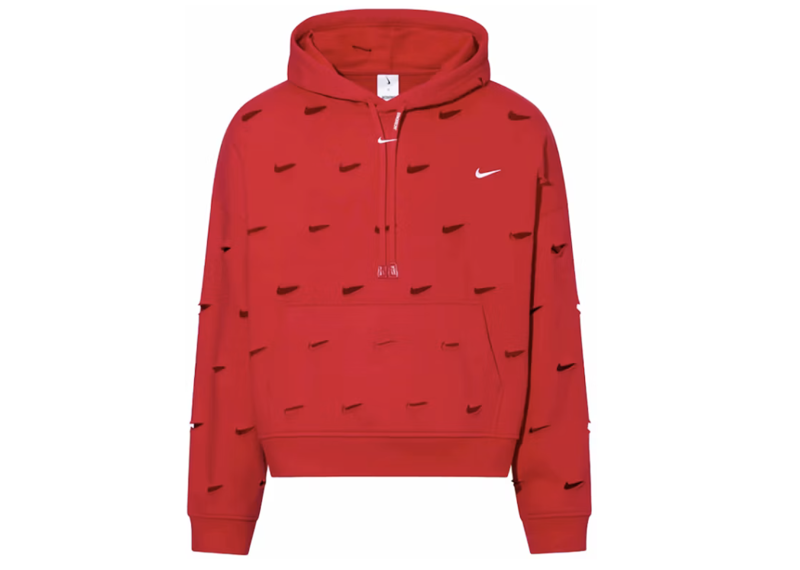 Nike red hoodie