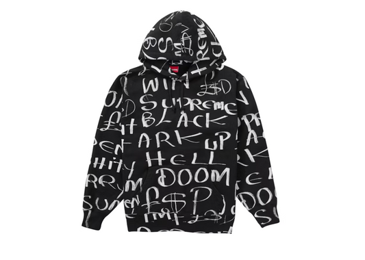Supreme Black Ark Hooded Sweatshirt Black