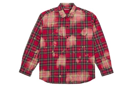 Supreme The Exorcist Flannel Shirt Red