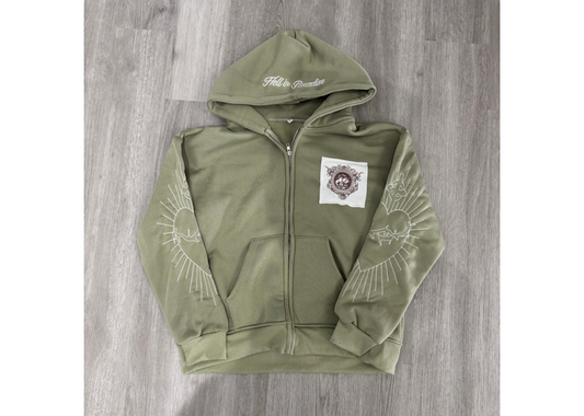 Hell In Paradise Hoodie - Olive