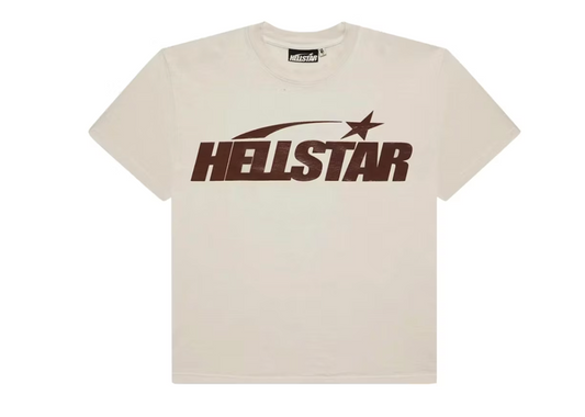 Hellstar Classic T-shirt Cream/Brown