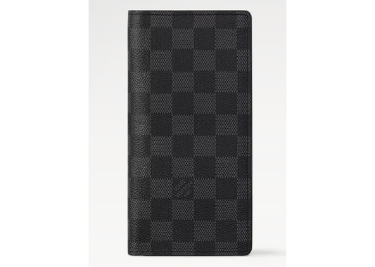 Louis Vuitton Brazza Wallet Damier Graphite Canvas