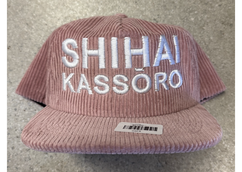 Shihai Kassoro Pink Corduroy Hat