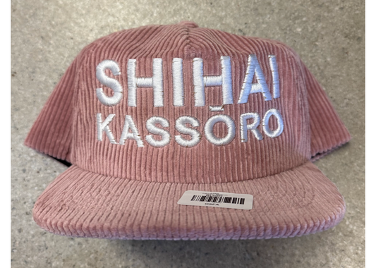 Shihai Kassoro Pink Corduroy Hat