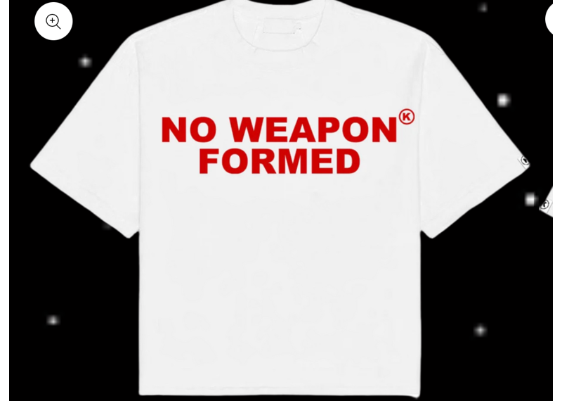 No weapon formed white/red