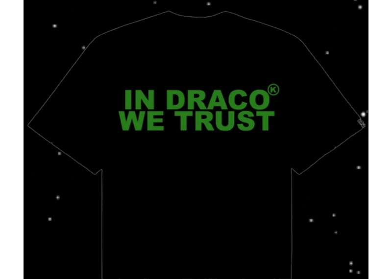 In Draco We Trust Black/Green