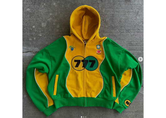 Neverleavingheaven LUCKY 7 Brazil Zipup