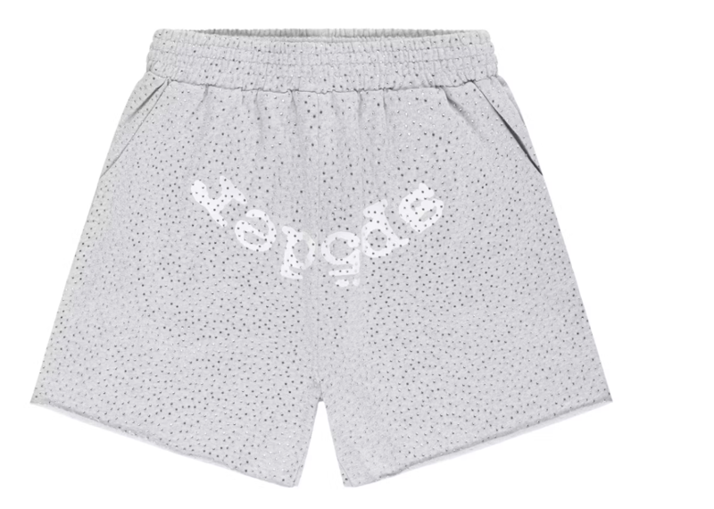 Sp5der VVS Sweatshort Heather Grey