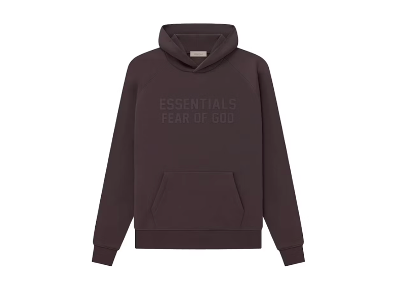 Fear of God Essentials Hoodie Plum