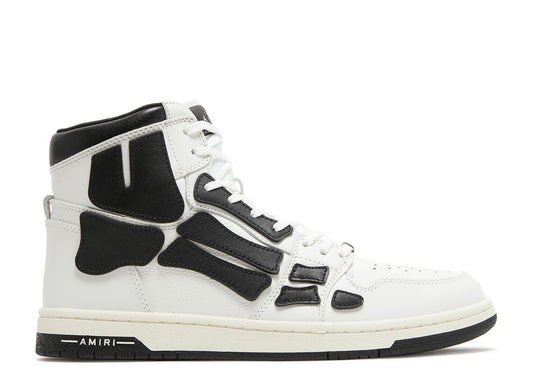 Amiri Skel Top High White Black