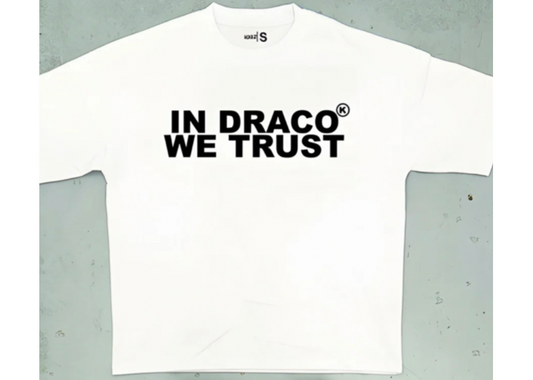 In Draco We Trust White/Black