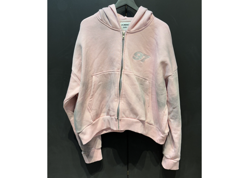 97 Zip Up Hoodie Pink