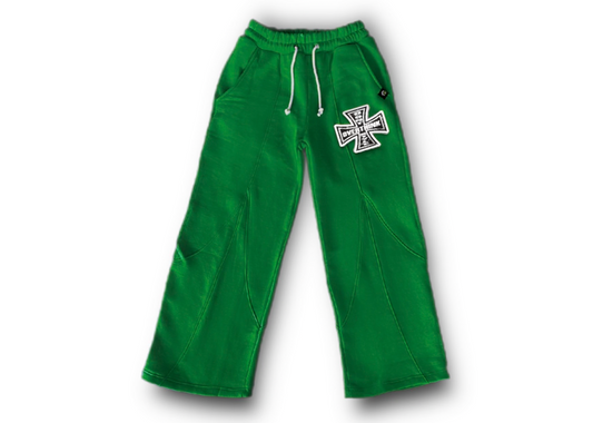 DOS Dont Overthink Green Sweatpants