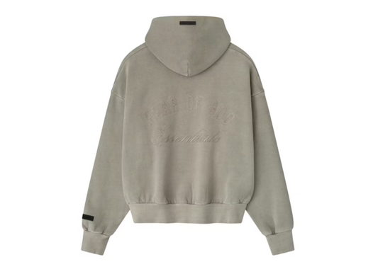 Fear of God Essentials Embroidered Classic Full Zip Hoodie