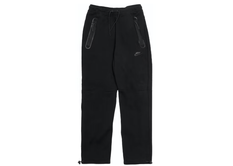 nike tech sweatpants black