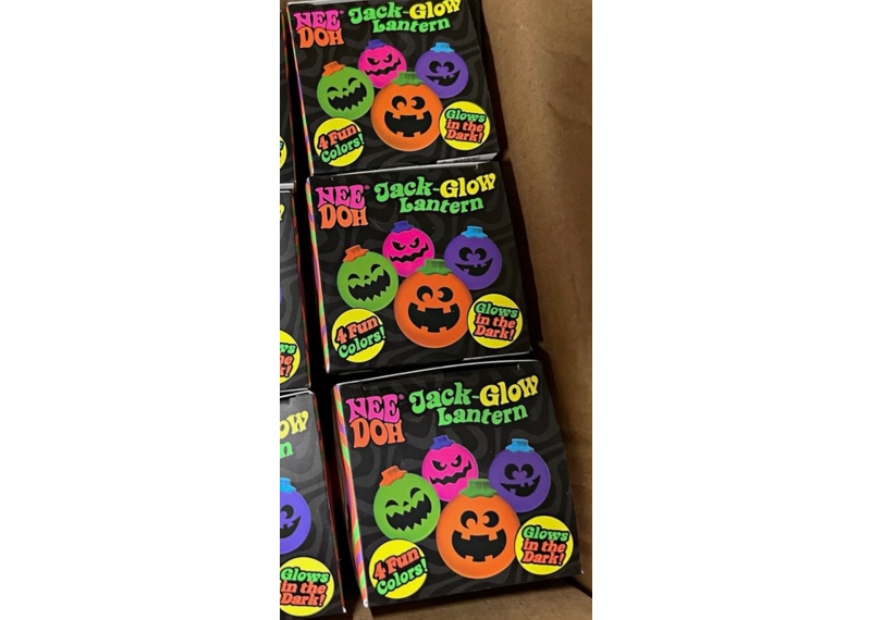 NeeDoh Jack Glow Lantern Squishy Fidget Toy