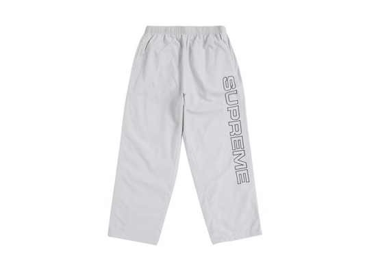 Supreme Spellout Embroidered Track Pant (FW24) Grey