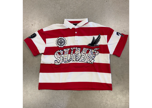 Sume Red Rugby Tee