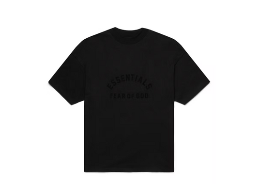 Fear of God Essentials Arch Logo Tee Jet Black