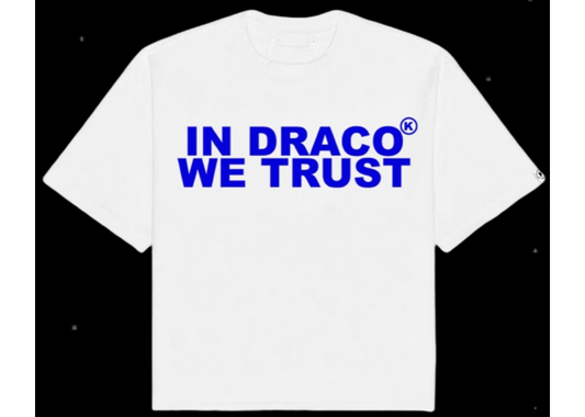 In Draco We Trust White/Blue