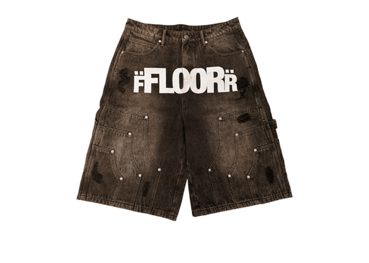 Floor 914 Brown Jorts