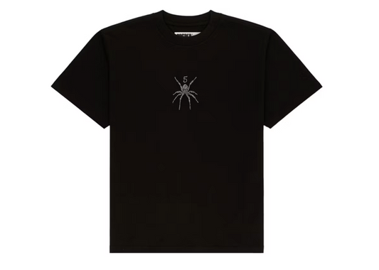 Sp5der TM Rhinestone Tee Black