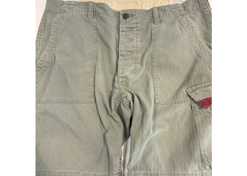 Polo Green Cargo Shorts