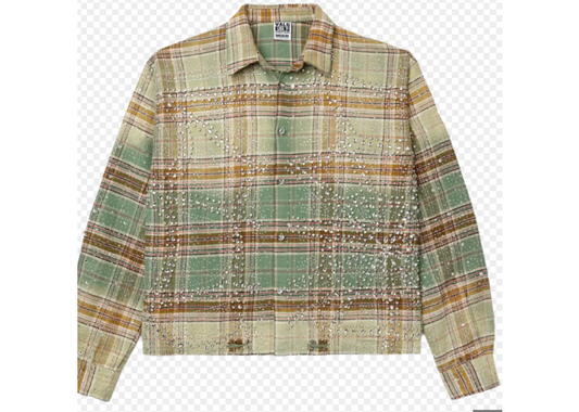 Vale Forever Mystikal Flannel Green