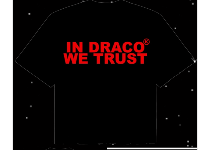 In Draco We Trust Black/Red