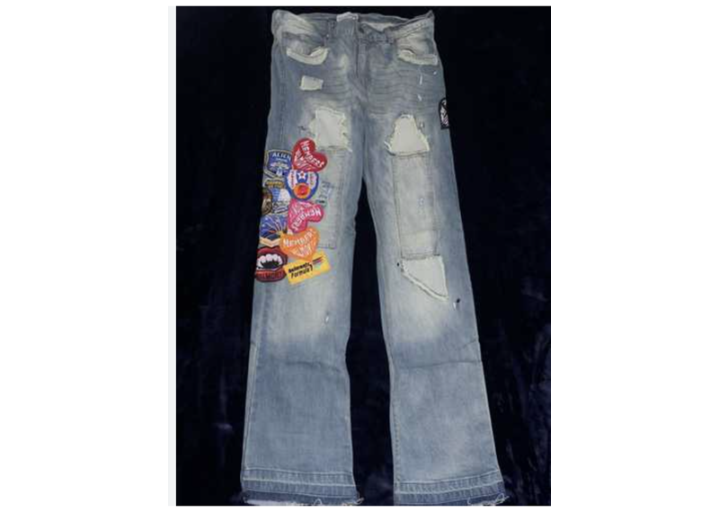 Distressed denim BELMONTZ