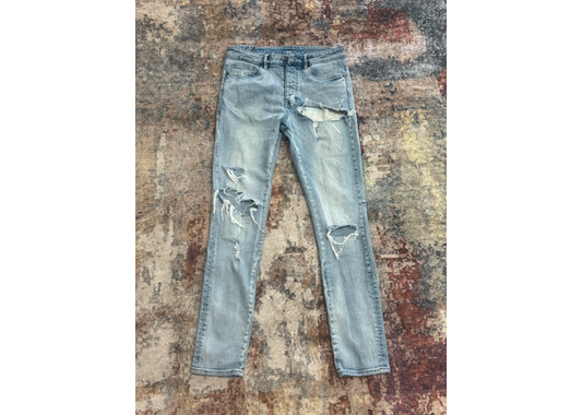 Ksubi Lightwashed Ripped Jeans