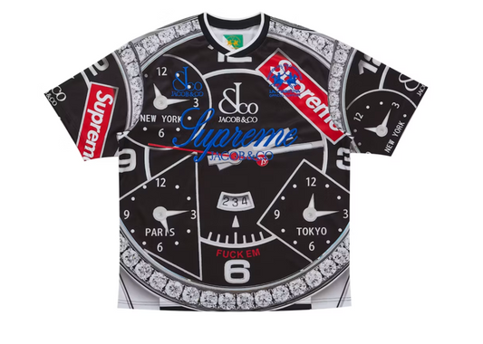 Supreme La Martina Soccer Jersey Black
