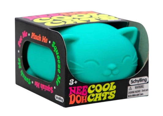 NeeDoh Cool Cat Squishy Fidget Toy