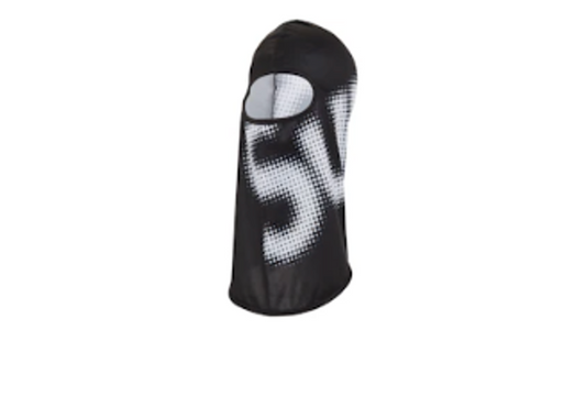 Supreme Halftone Lightweight Balaclava Black