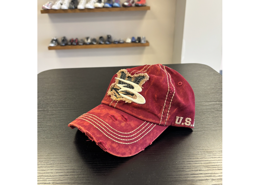 Abominable Bom Hat Burgundy