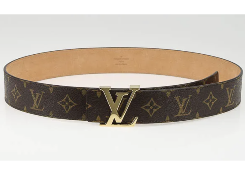 Louis Vuitton Monogram Canvas LV Initiales Belt 130mm