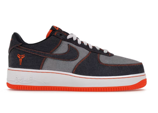 Nike Air Force 1 Low Protro Kobe Bryant Denim Obsidian Safety Orange