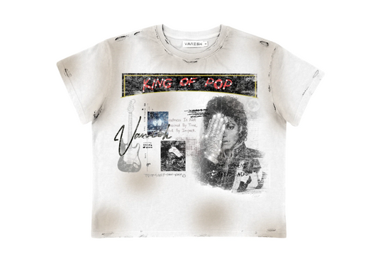 Vanish King of Pop Slub Tee