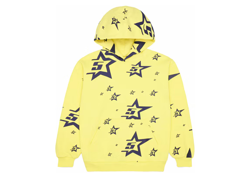 Sp5der 5Star Hoodie Yellow