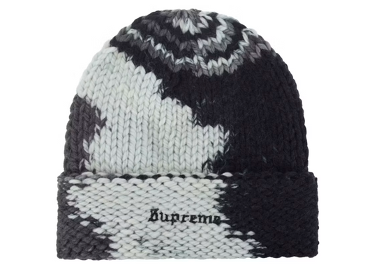 Supreme Gradient Spacedye Beanie Black