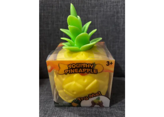 Sunny Days Squishy Pineapple Squeezy Fidget Toy Brand New