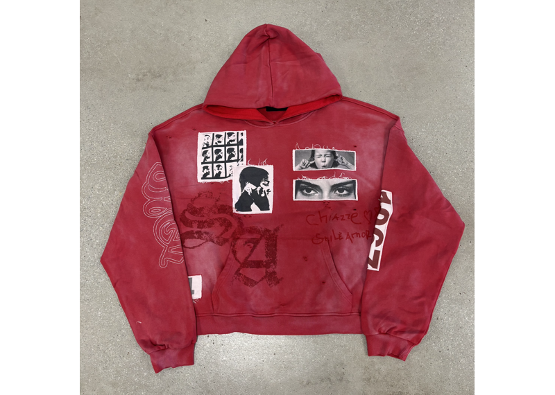 Stile de Amor Rosso Hoodie Red