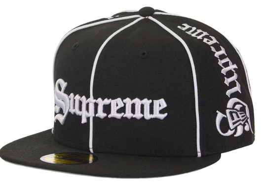 Supreme Piping Script New Era 59Fifty Fitted Cap
