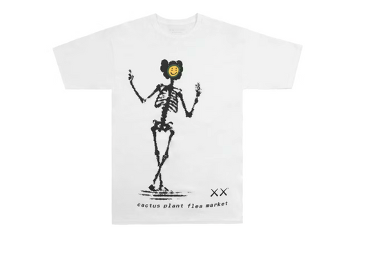 KAWS x Cactus Plant Flea Market T-shirt White