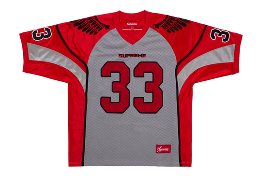 Supreme Wings Football Jersey Grey