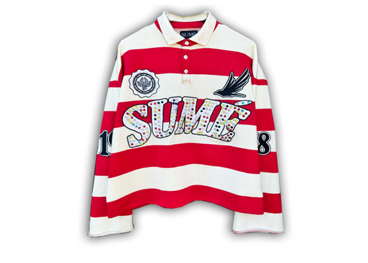 Sume Red Rugby Longsleeve