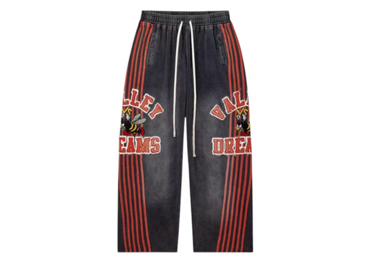 Vale Forever Anthem Tracks Sweatpants Black/Red