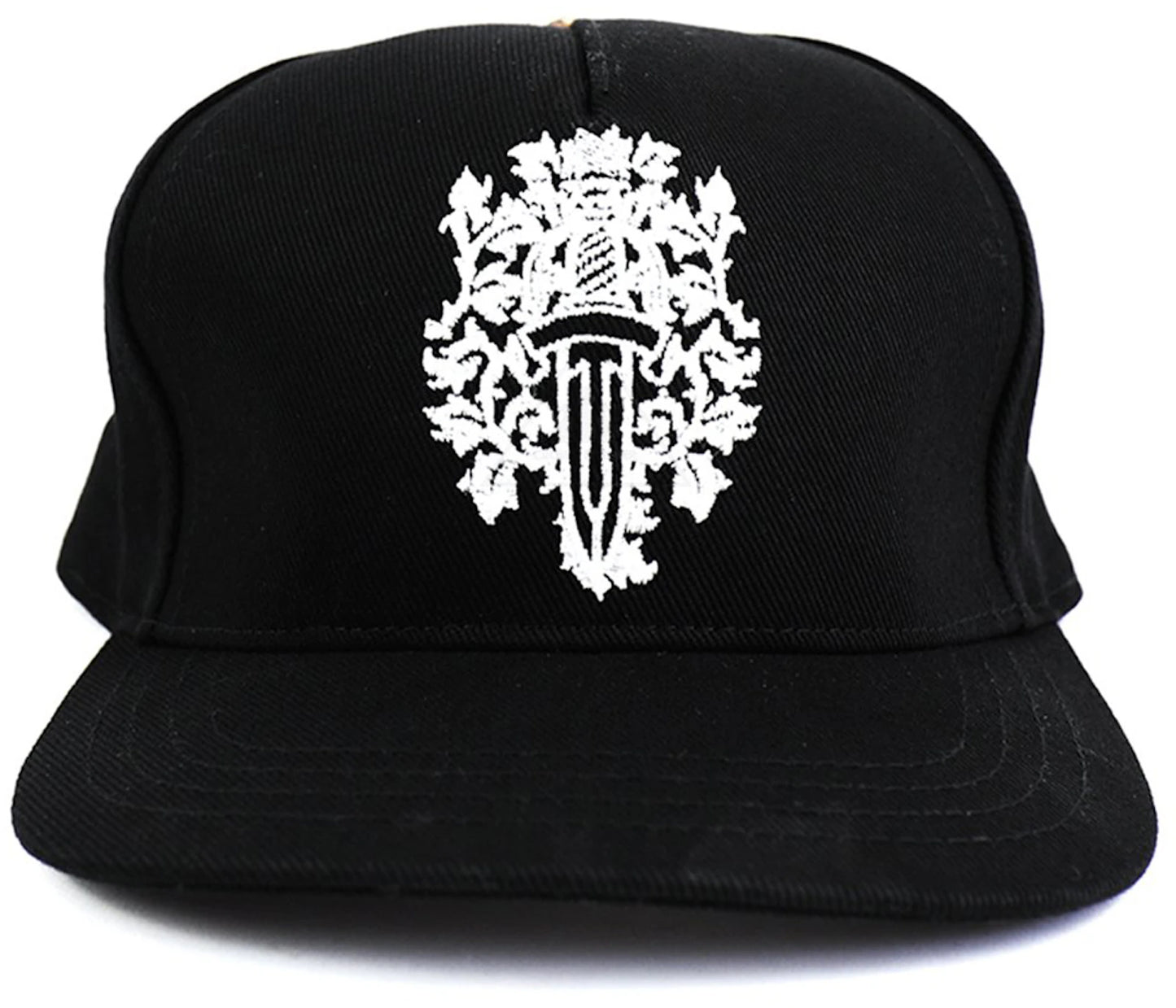 Chrome Hearts Dagger Denim Baseball Hat Black/White