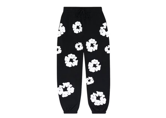 Denim Tears The Cotton Wreath Sweatpants Black