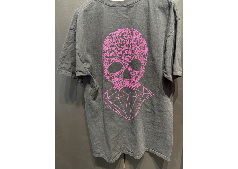 Diamond skull purple